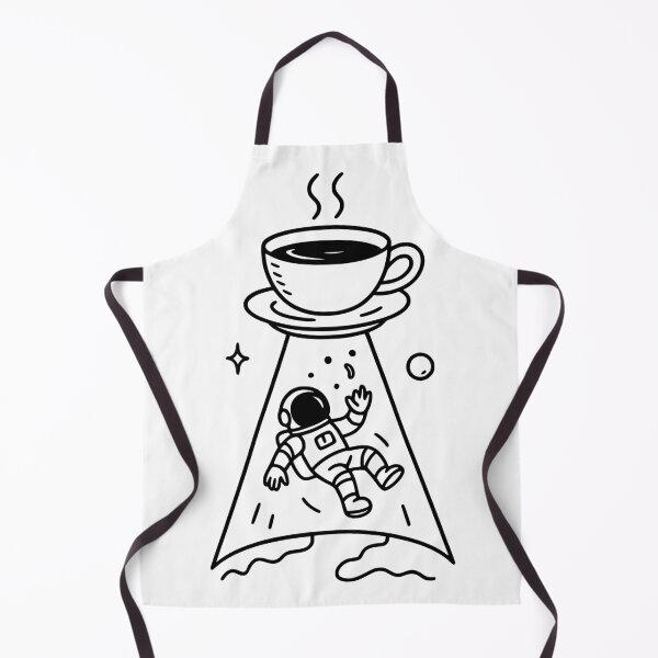 Item preview, Minimalist UFO Coffee Abduction designed and sold by Dago345.
