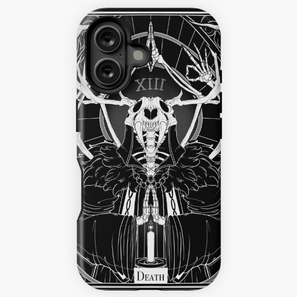Vista previa del artículo con la obra «Tarot: Muerte», diseñado y vendido por Peaches-Corner.