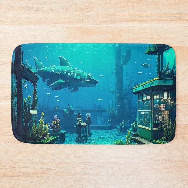 Item preview, Submerged Metropolis designed and sold by AleTot.