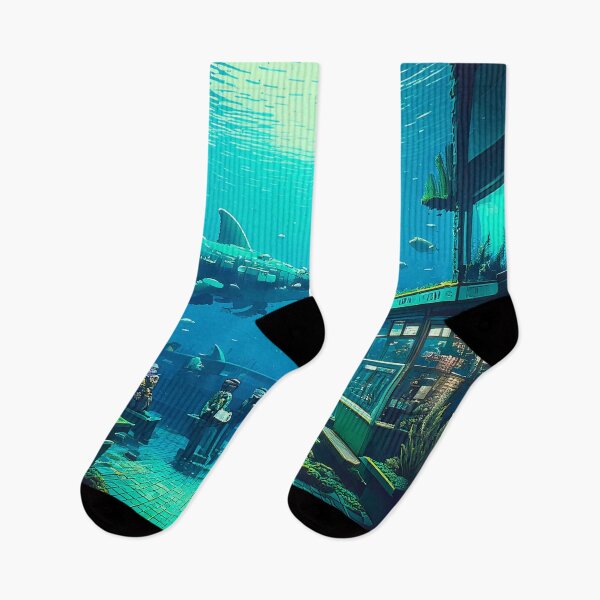 Item preview, Submerged Metropolis designed and sold by AleTot.