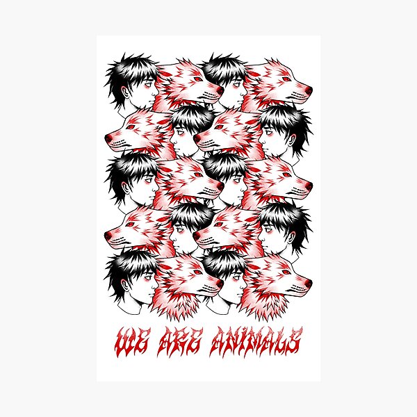 Item preview, We are Animals designed and sold by sketchystraw.