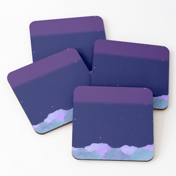 Item preview, Night Sky with Cloud Border  designed and sold by JaygiesDesign.