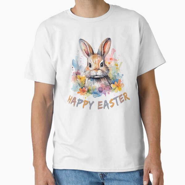 Item preview, Happy Easter Wishes, Cute Bunny, Easter Sundy designed and sold by motivato.