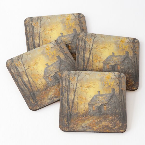 Item preview, 1237 Cottage Landscape designed and sold by nikoart001.