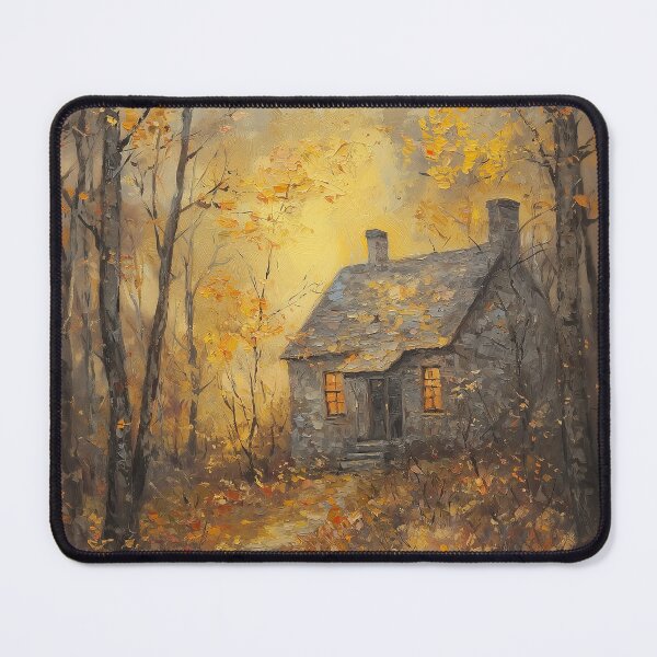 Item preview, 1237 Cottage Landscape designed and sold by nikoart001.