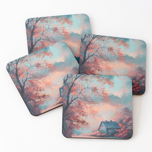 Item preview, 1240 Cottage Landscape designed and sold by nikoart001.