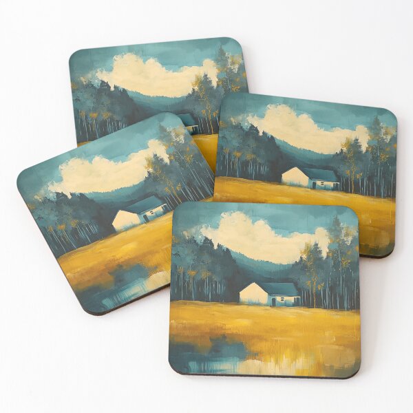 Item preview, 1241 Cottage Landscape designed and sold by nikoart001.