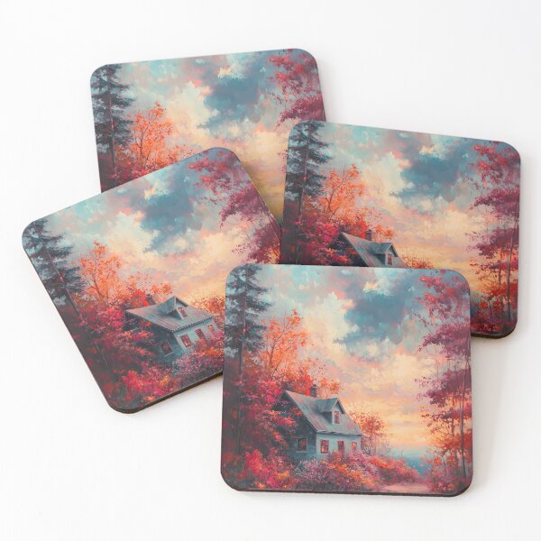 Item preview, 1242 Cottage Landscape designed and sold by nikoart001.