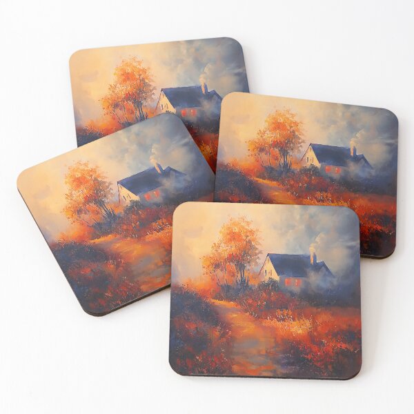 Item preview, 1244 Cottage Landscape designed and sold by nikoart001.