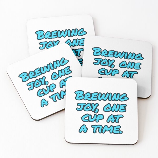 Item preview, Brewing Joy, one cup at a time. designed and sold by Nomad-Maynard.