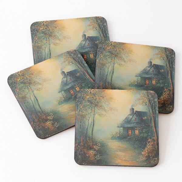Item preview, 1247 Cottage Landscape designed and sold by nikoart001.