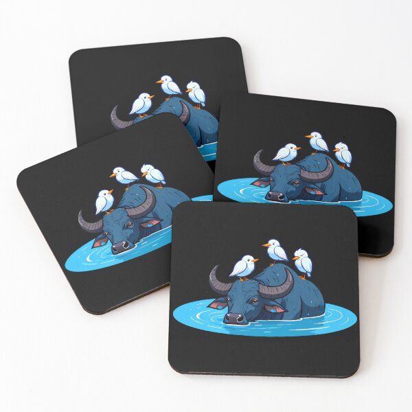 Item preview, Vintage Water Buffalo designed and sold by Funny Vintage Stickers And T-Shirts.