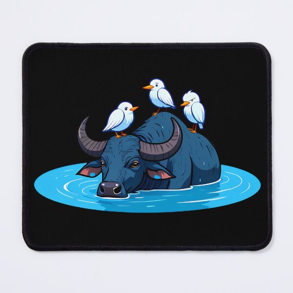 Item preview, Vintage Water Buffalo designed and sold by Funny Vintage Stickers And T-Shirts.