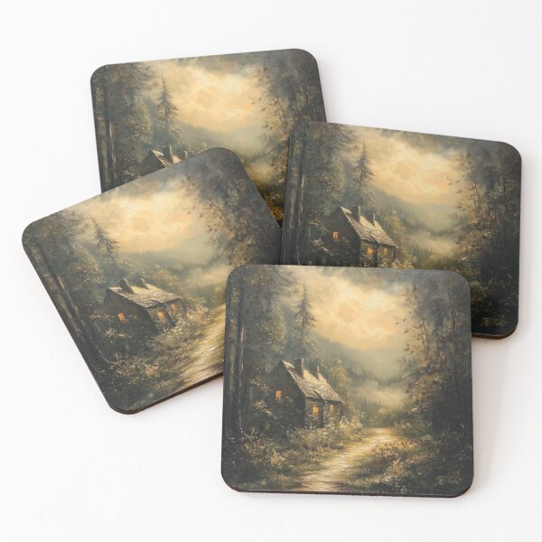 Item preview, 1248 Cottage Landscape designed and sold by nikoart001.