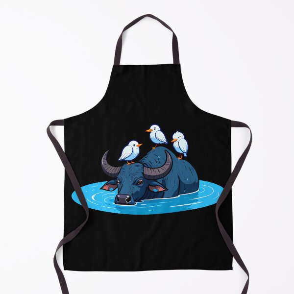 Item preview, Vintage Water Buffalo designed and sold by Funny Vintage Stickers And T-Shirts.