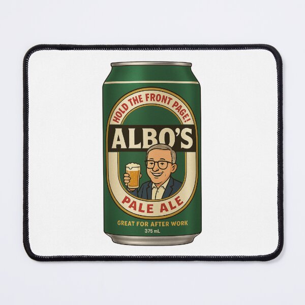 Item preview, Albo Likes a Beer After Work Can Design designed and sold by imaginewoefully.