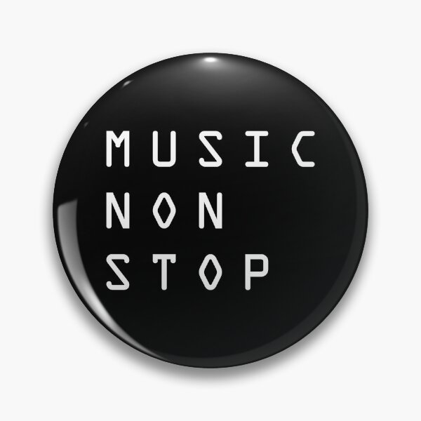 Item preview, Music Non Stop. White Version designed and sold by parissiArt.