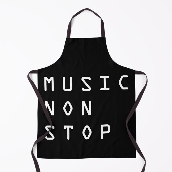 Item preview, Music Non Stop. White Version designed and sold by parissiArt.