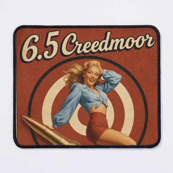 Item preview, 6.5 Creedmoor "Accuracy Defined" Pin-up Queen designed and sold by wyldefire.