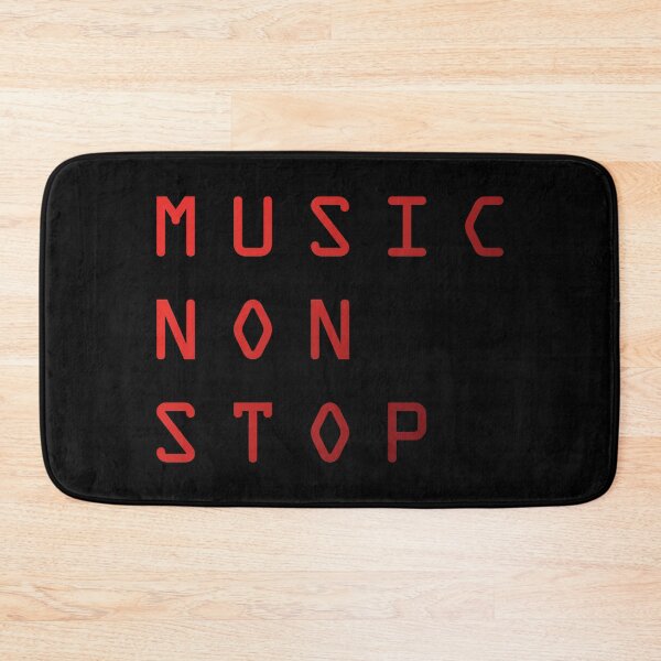Item preview, Music Non Stop. Red Version designed and sold by parissiArt.