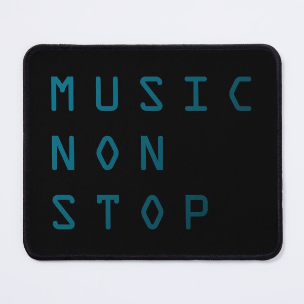 Item preview, Music Non Stop. Blue Version designed and sold by parissiArt.