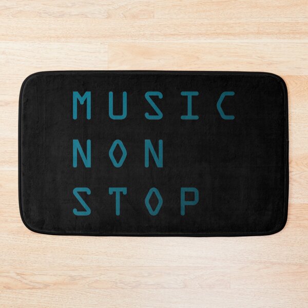 Item preview, Music Non Stop. Blue Version designed and sold by parissiArt.