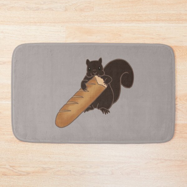 Item preview, Toronto squirrel with baguette designed and sold by Remby Art.