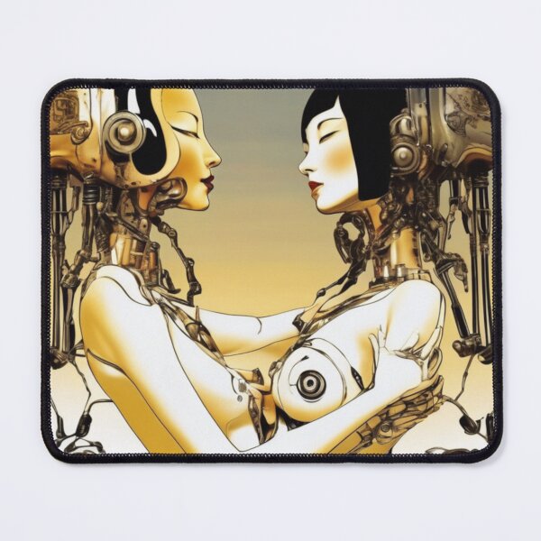 Item preview, Robot Shunga Hybrid Imitation Japanese Erotica | #185 designed and sold by NickWhittleArt.