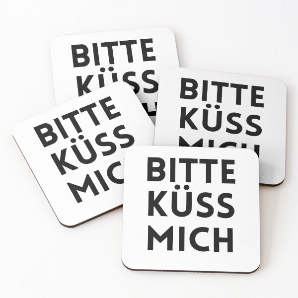 Artikelvorschau, Bitte küss mich – Romantisches Sprüche-Design entworfen und verkauft von JoeAllys.