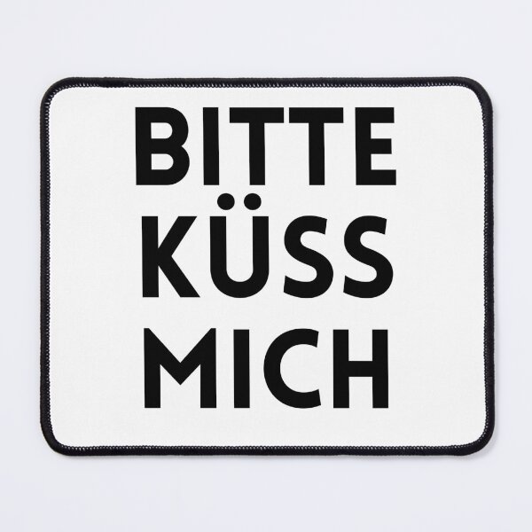 Artikelvorschau, Bitte küss mich – Romantisches Sprüche-Design entworfen und verkauft von JoeAllys.