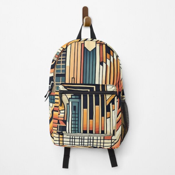 Item preview, colorful abstract,geometric pattern designed and sold by Dogandesighn.