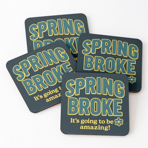 Item preview, Spring Broke – Party Hard, Pay Later Vibes designed and sold by ShineEyePirate.