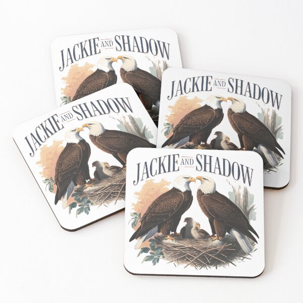 Item preview, Jackie And Shadow Bald Eagle designed and sold by MaxxerDesigns.