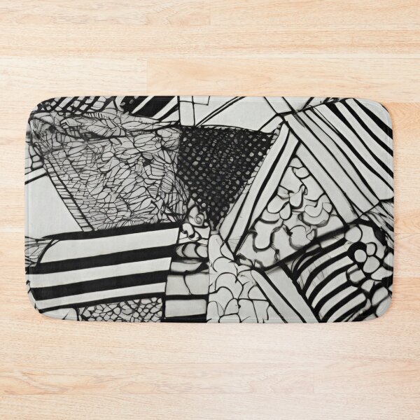 Item preview, Abstract lines and shapes connected by bold lines designed and sold by Andrew White Art.