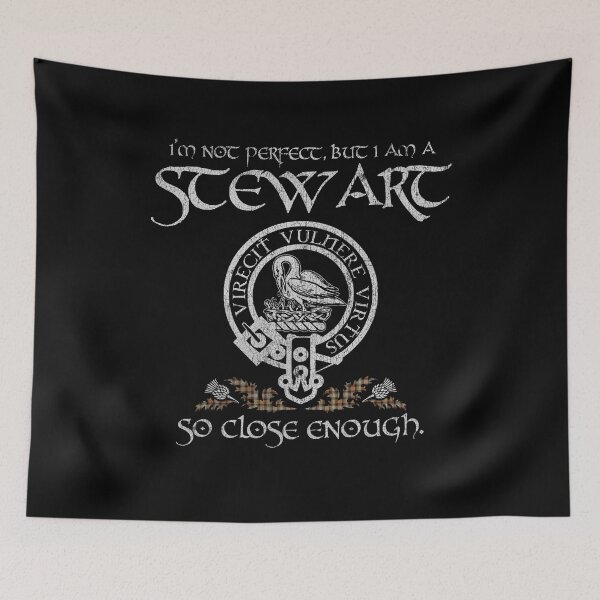 Item preview, Stewart Campbell clan Scottish surname crest badge motto tartan sporran kilt men women designed and sold by Clan1093.