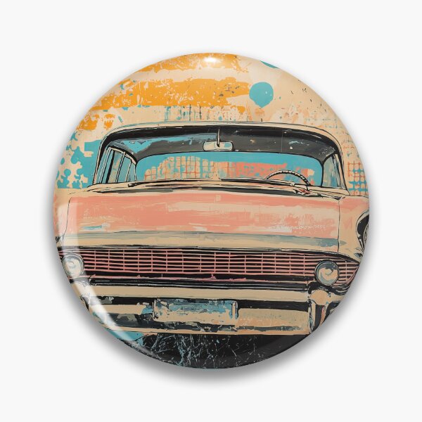 Item preview, 1755 Funky Vintage Car designed and sold by nikoart001.