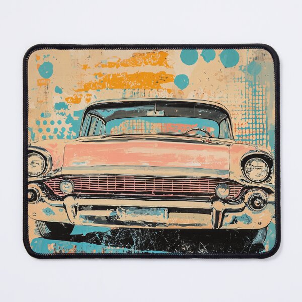 Item preview, 1755 Funky Vintage Car designed and sold by nikoart001.