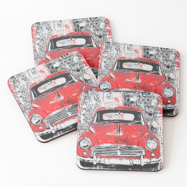 Item preview, 1756 Funky Vintage Car designed and sold by nikoart001.