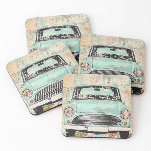 Item preview, 1758 Funky Vintage Car designed and sold by nikoart001.