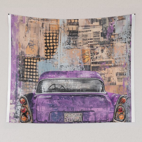 Item preview, 1759 Funky Vintage Car designed and sold by nikoart001.