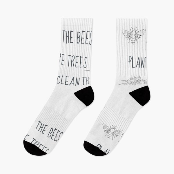 Item preview, Save the Bees, Plant more Trees, Clean the Seas designed and sold by MargLandmeter.