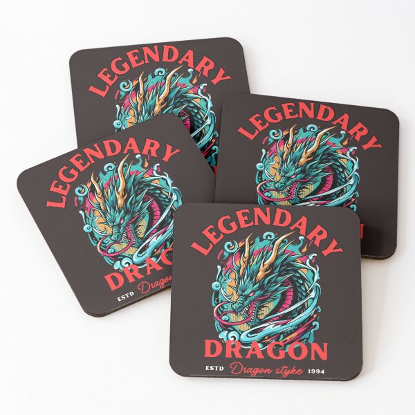 Item preview, Legendary Dragon Spirit – Eastern Flame Tee designed and sold by Luckyfactory.