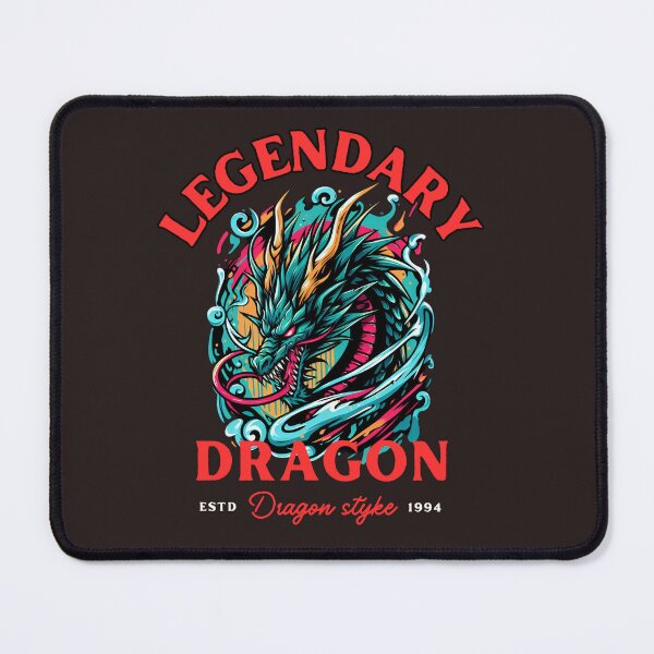 Item preview, Legendary Dragon Spirit – Eastern Flame Tee designed and sold by Luckyfactory.