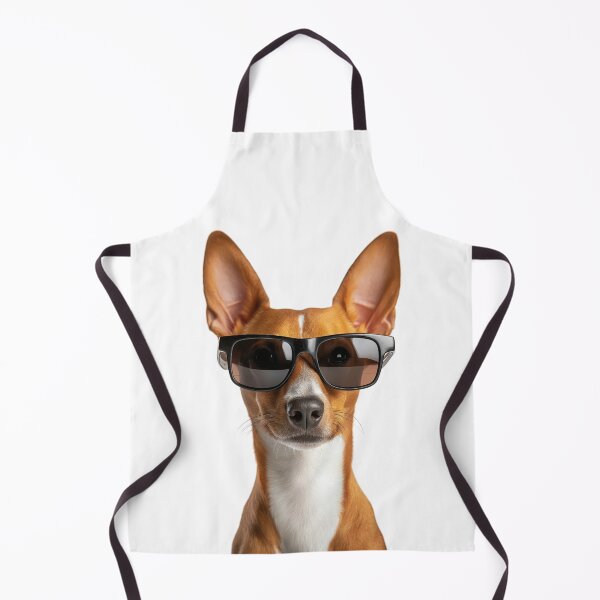 Item preview, Funny cool Basenji Dog wearing sunglasses designed and sold by LazyOwlStore.