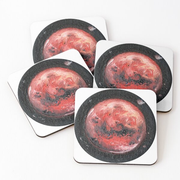 Item preview, Mars Oil Painting Print designed and sold by RedactedAlex.