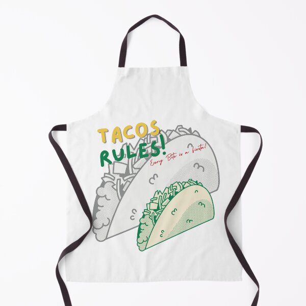 Item preview, Taco Rules: every bite is a fiesta designed and sold by ElixirCraft.