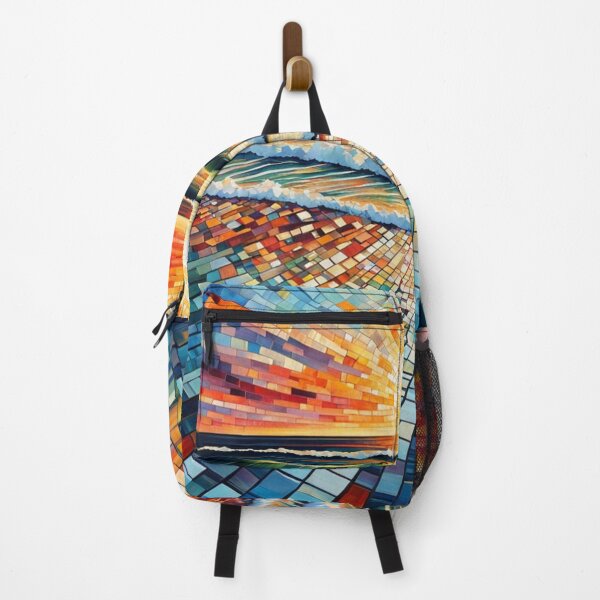 Item preview, Abstract mosaic beach art designed and sold by JackFreestone.