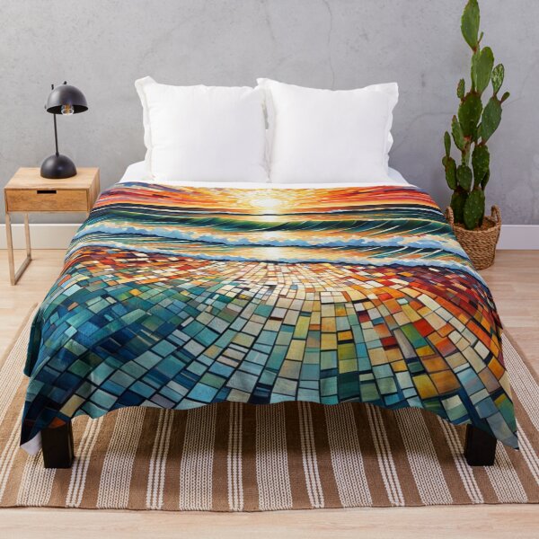 Artikelvorschau, Abstrakte Mosaik-Strandkunst entworfen und verkauft von JackFreestone.