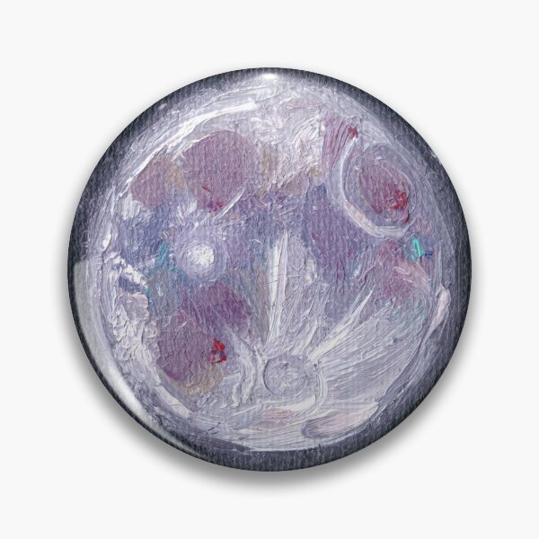 Aperçu de l'œuvre Estampe de peinture à l'huile sur la lune créée et vendue par RedactedAlex.