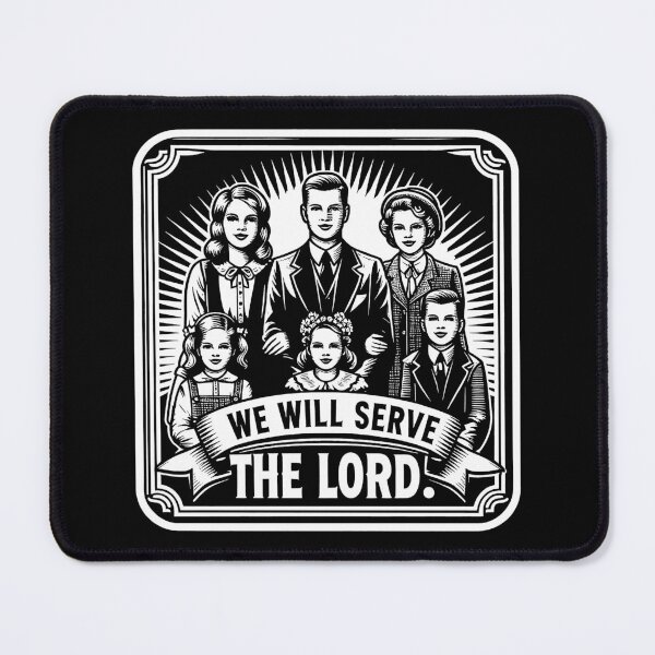 Item preview, Joshua 24:15 We Will Serve The LORD designed and sold by plushism.